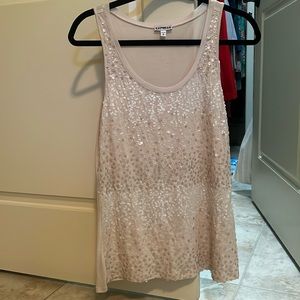 Beaded tank top